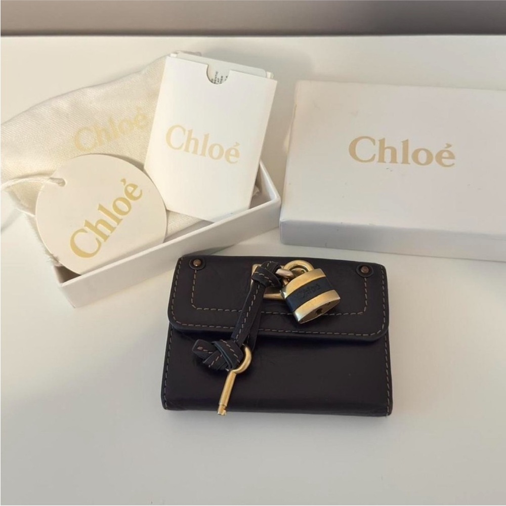 Black Leather Key Holder